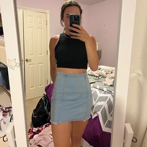 Forever 21 jean skirt